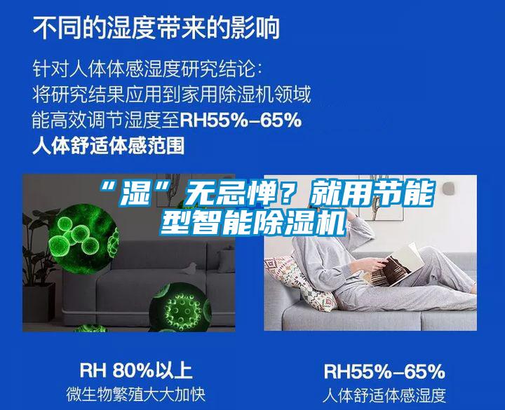 “濕”無忌憚？就用節(jié)能型智能除濕機