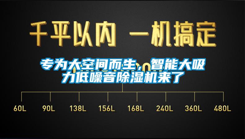 專為大空間而生，智能大吸力低噪音除濕機(jī)來(lái)了