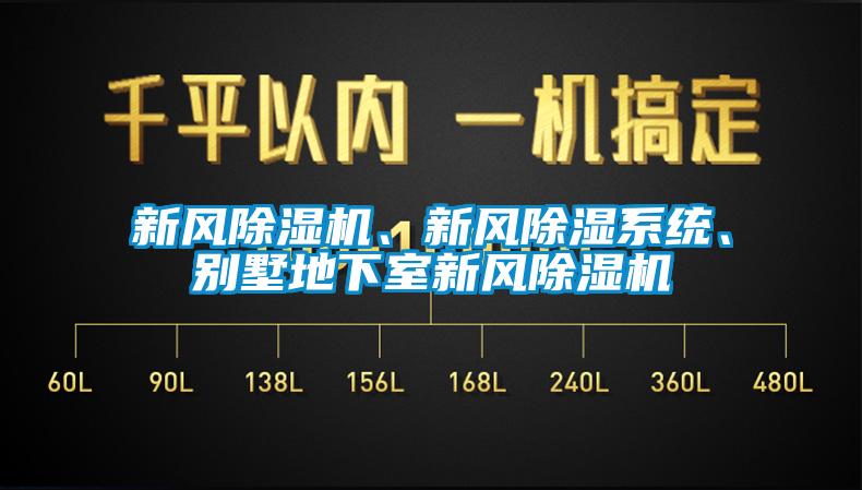 新風(fēng)除濕機、新風(fēng)除濕系統(tǒng)、別墅地下室新風(fēng)除濕機