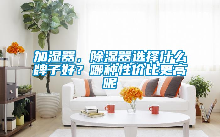 加濕器，除濕器選擇什么牌子好？哪種性?xún)r(jià)比更高呢