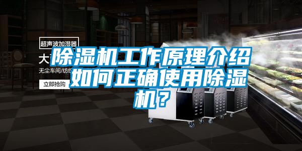 除濕機工作原理介紹 如何正確使用除濕機？