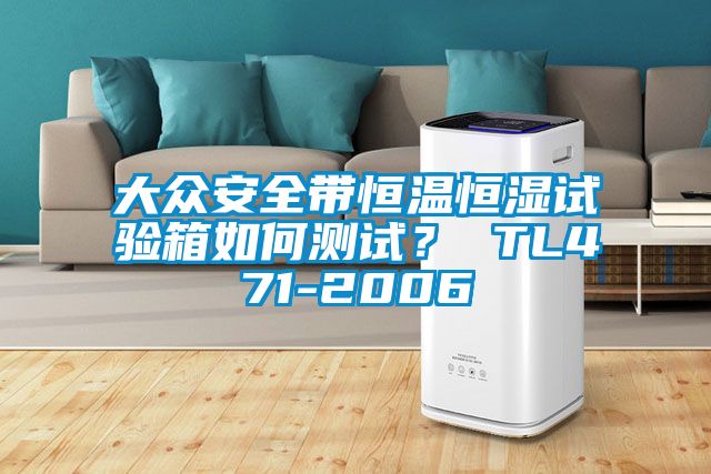 大眾安全帶恒溫恒濕試驗(yàn)箱如何測(cè)試？ TL471-2006