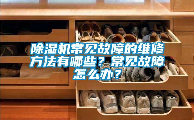 除濕機常見故障的維修方法有哪些？常見故障怎么辦？