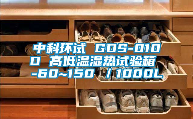 中科環(huán)試 GDS-010D 高低溫濕熱試驗(yàn)箱 -60~150℃／1000L